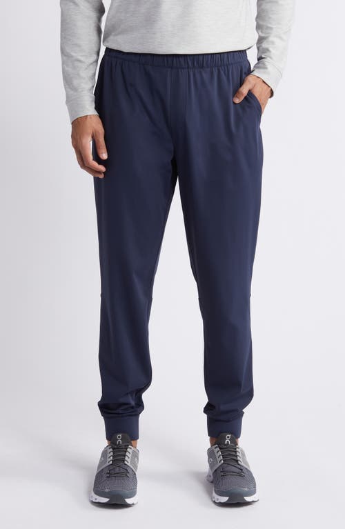 Shop Zella Stride Performance Joggers In Navy Eclipse