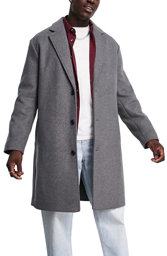 ASOS DESIGN RELAXED FIT OVERCOAT