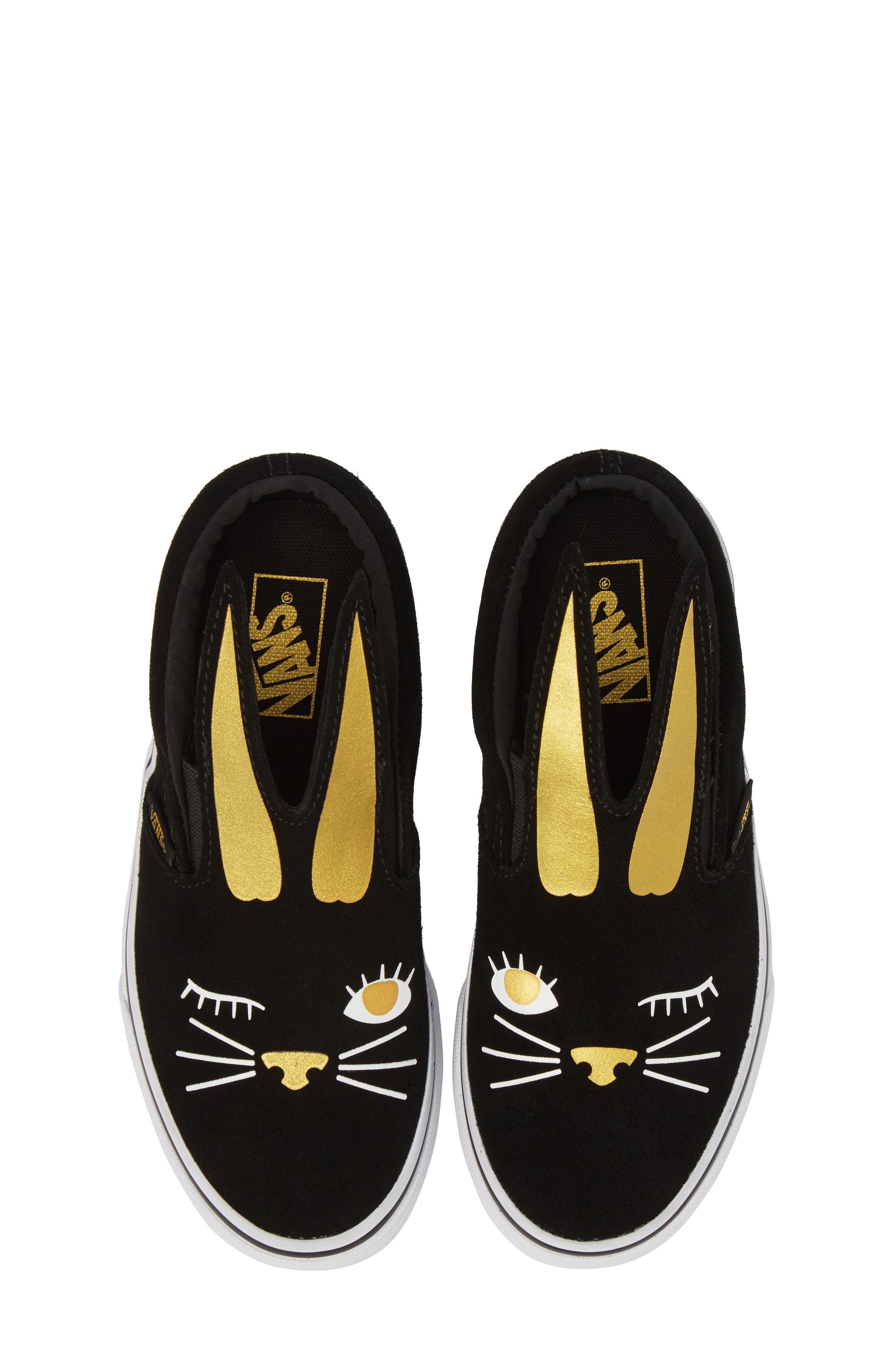 vans slip on bunny