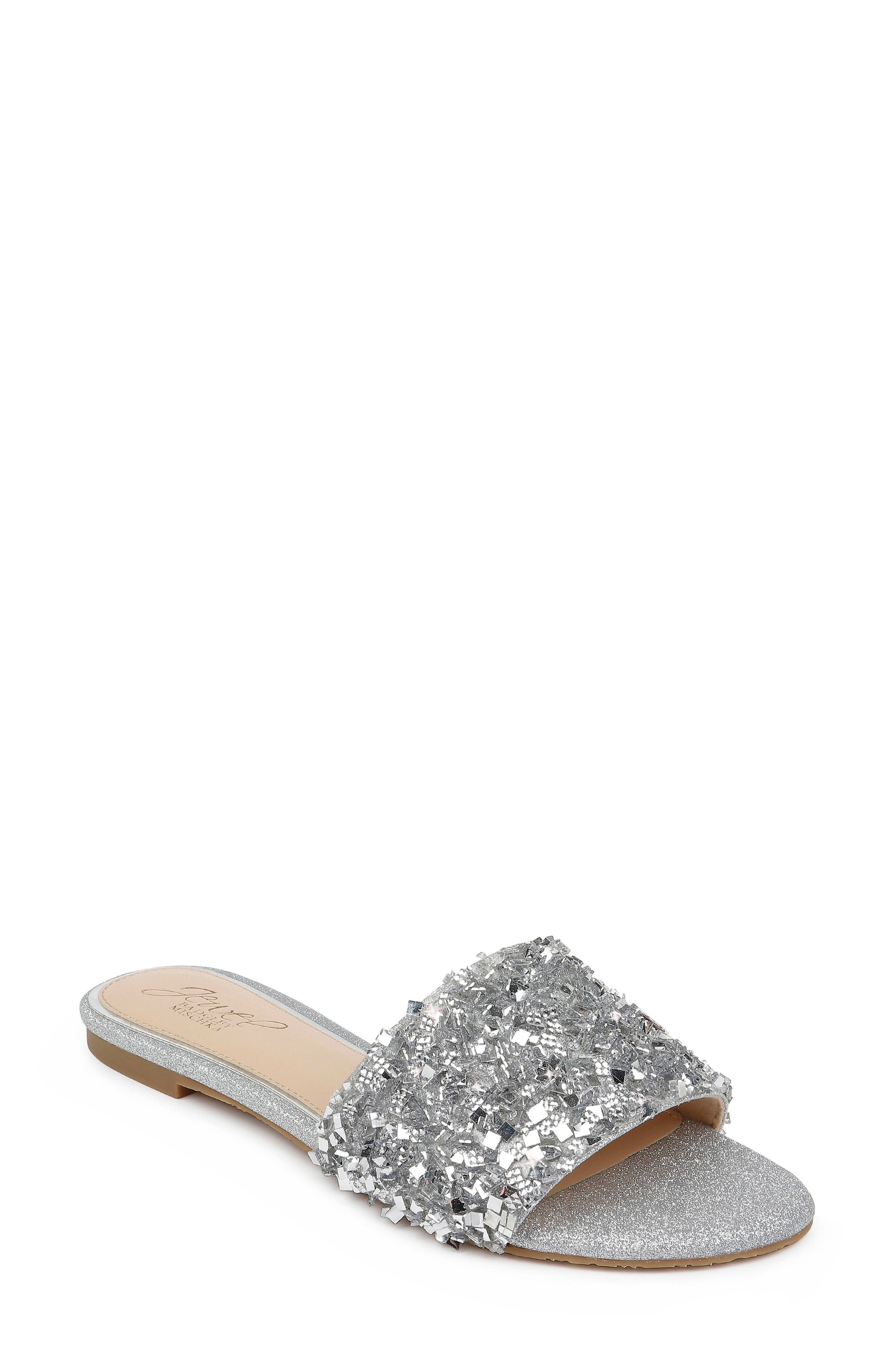 nordstrom rack silver shoes