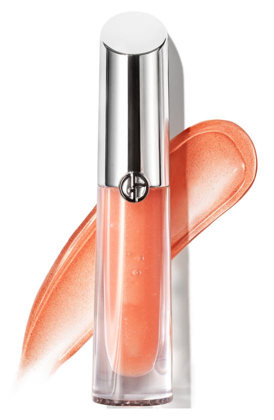 Shop Armani Collezioni Armani Beauty Prisma Glass High Shine Lip Gloss In 03 Honey Gleam