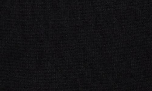Sofia Cashmere Mock Neck Stone Trim Cashmere Sweater In Black