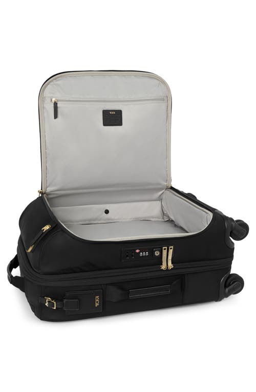 Shop Tumi Voyageur Léger 22-inch International Wheeled Carry-on In Black/gold