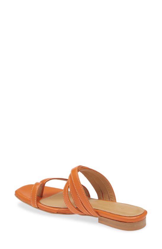 Shop Shekudo Manly Slide Sandal In Orange