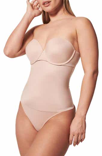 Spanx bodysuit nude 10205R Suit Your Fancy Strapless cupped panty X-Large  XL - $102 - From Cynthia