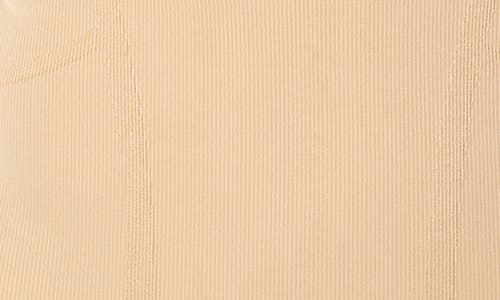 Body Beautiful Long Boy Leg Bodysuit Shaper In Beige