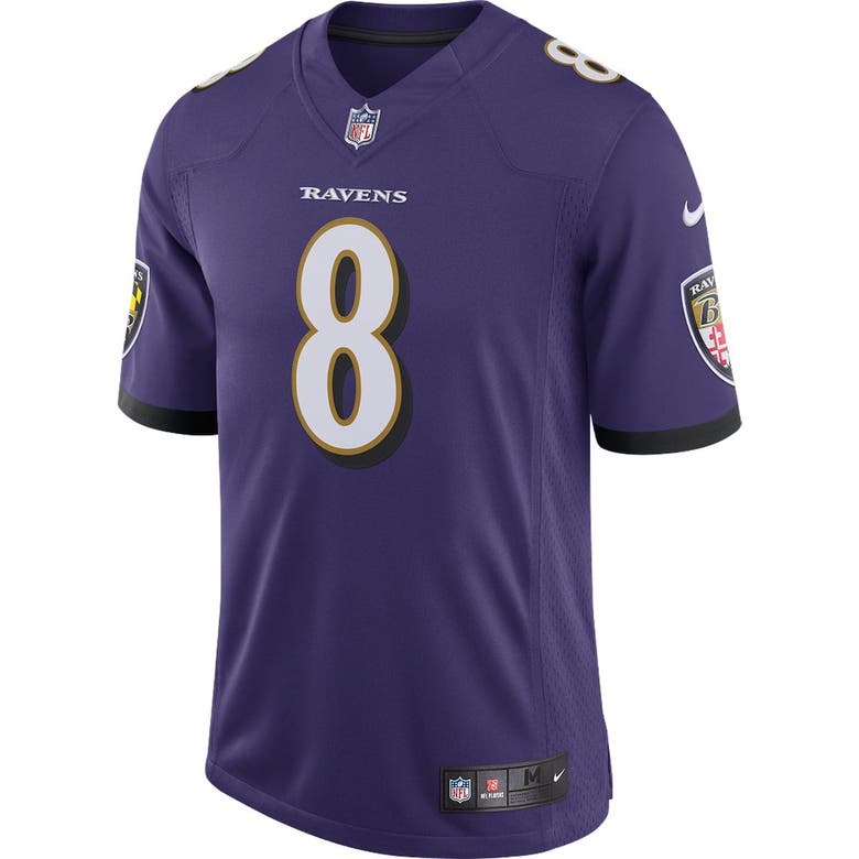 Baltimore Ravens Lamar Jackson Vapor Limited Stitched Black Jersey