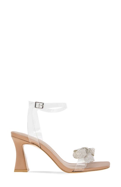 Shop Bcbg Relso Sandal In Clear/tan