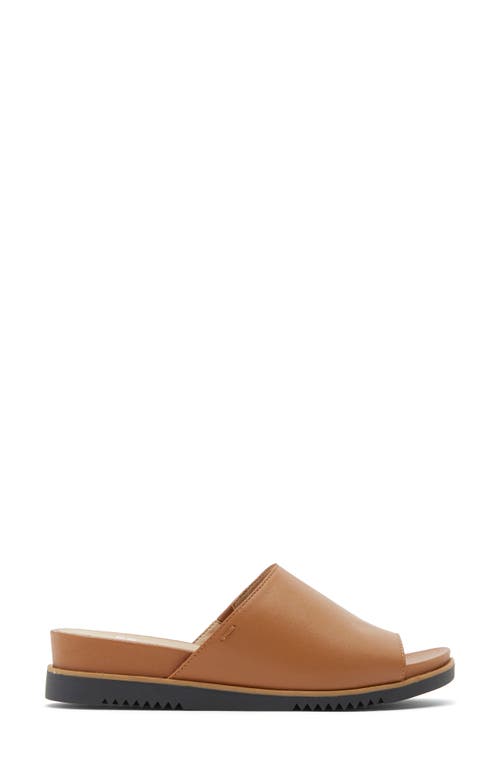 Eileen Fisher Koha Leather Sandal In Cognac