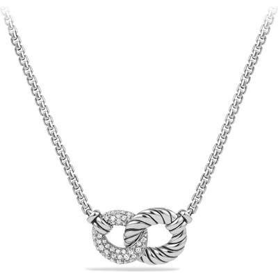 David Yurman Belmont Necklace With Diamonds