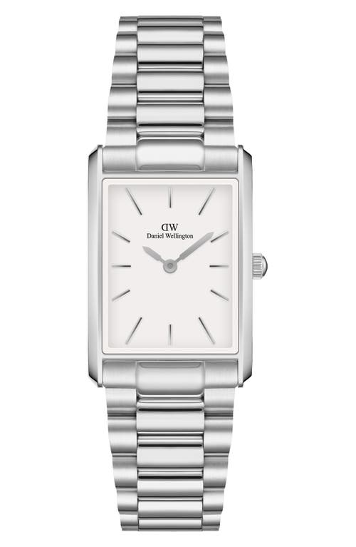 Daniel Wellington Tank Collection Bracelet Watch, 32mm x 22mm in Silver at Nordstrom