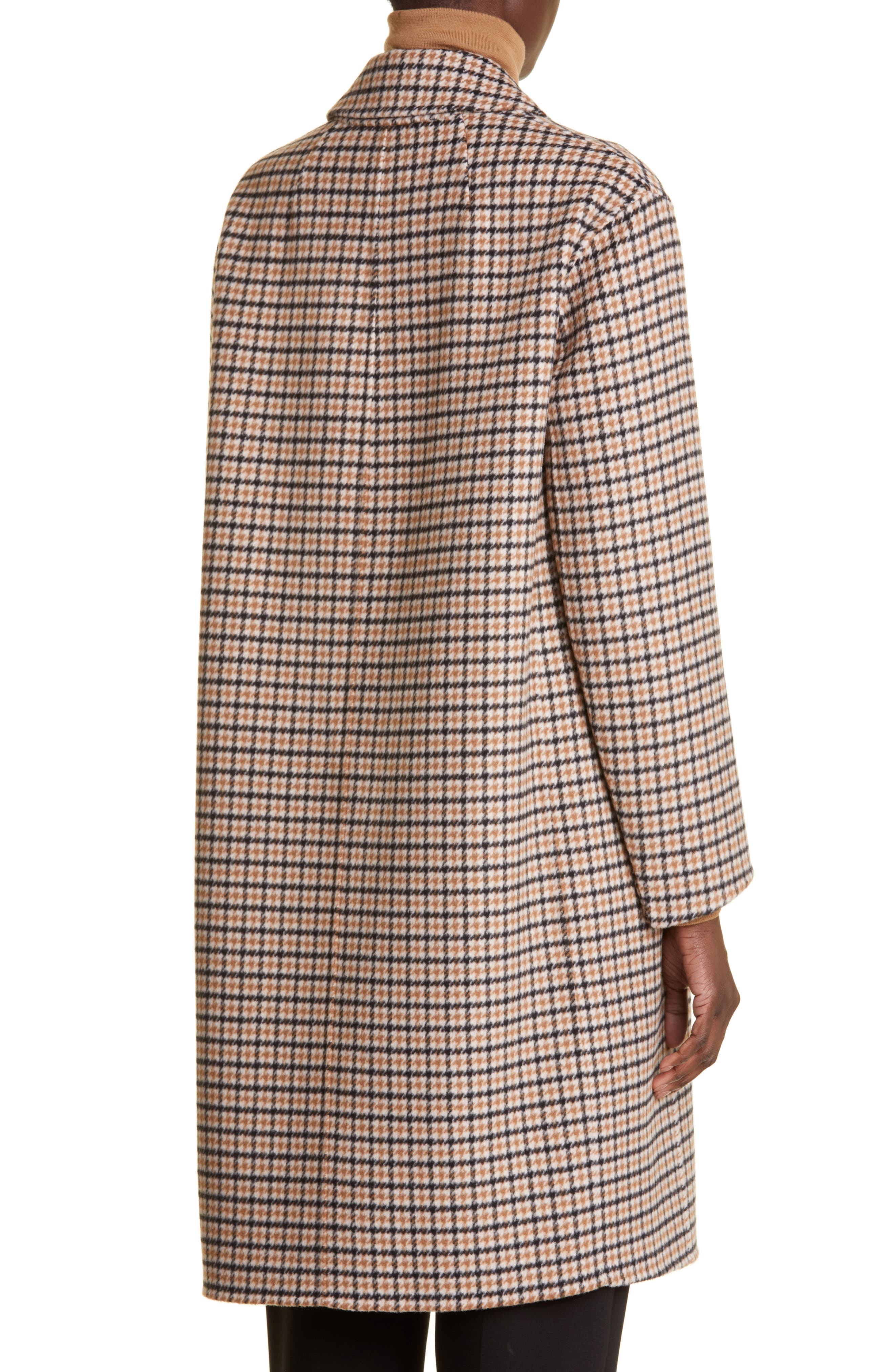 Max Mara Jona 2 Houndstooth Virgin Wool 