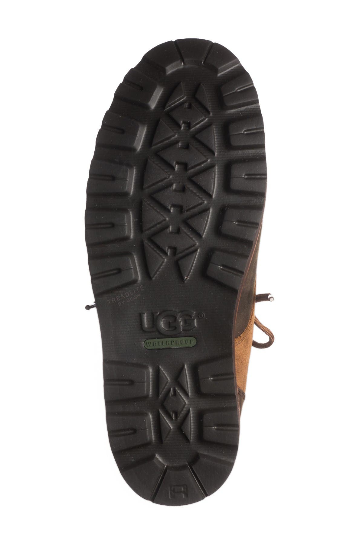 hannen plain toe waterproof boot with genuine shearling
