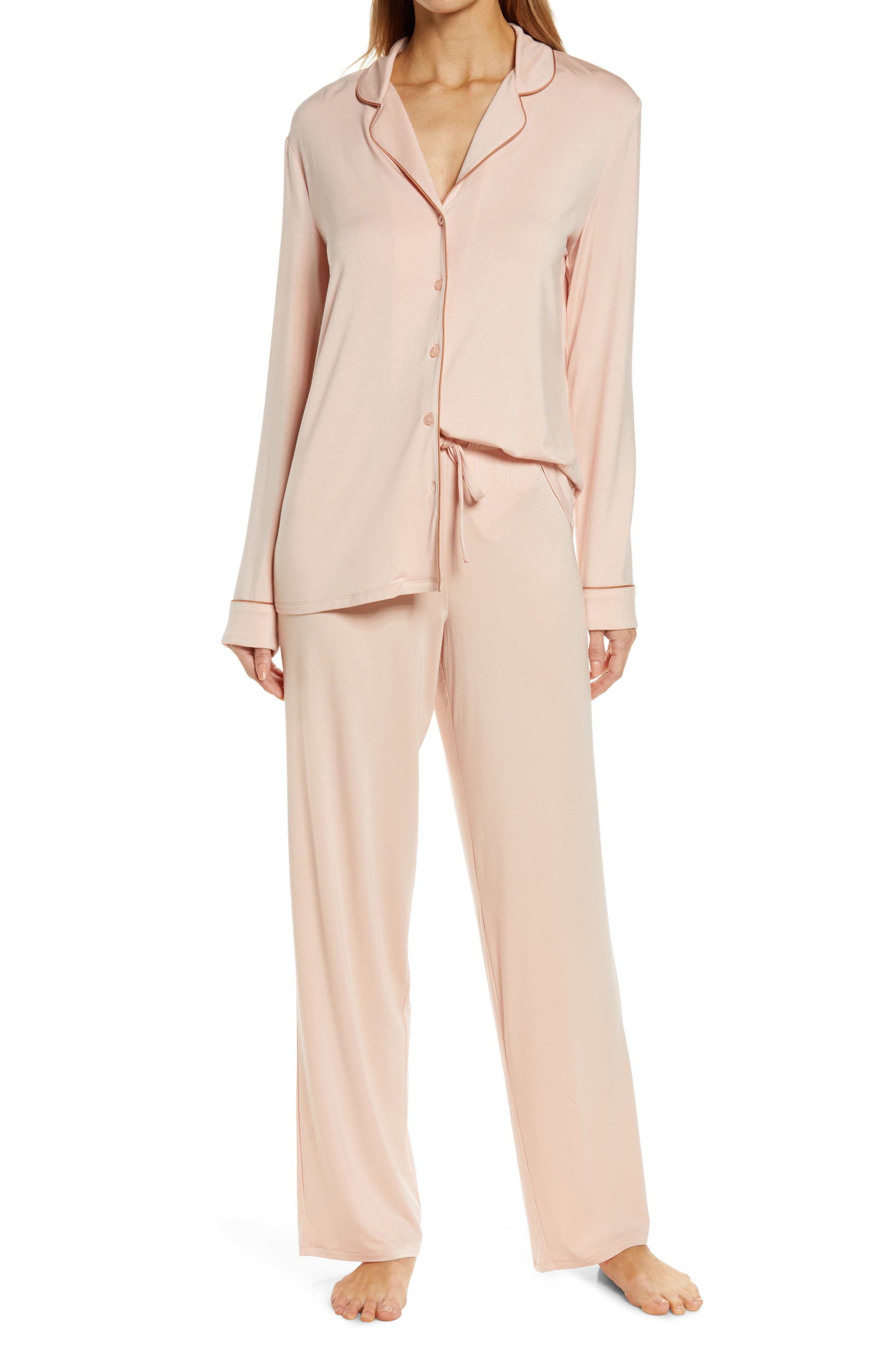 Nordstrom Moonlight Eco Easy Rib Pajamas