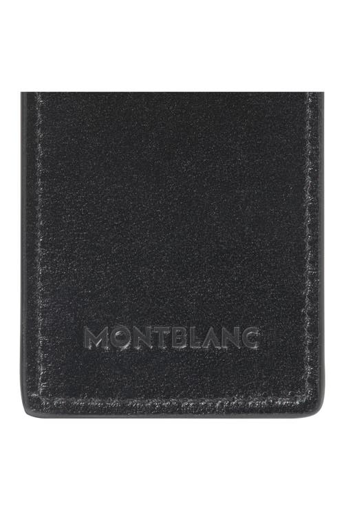 Montblanc Meisterstück Two-pen Sleeve In Black