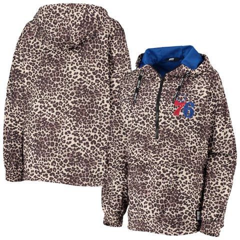 Women's Mitchell & Ness Royal Buffalo Bills Galaxy Full-Zip Windbreaker  Hoodie Jacket