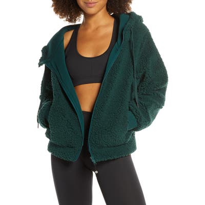 Zella Farrah Hooded Fleece Jacket