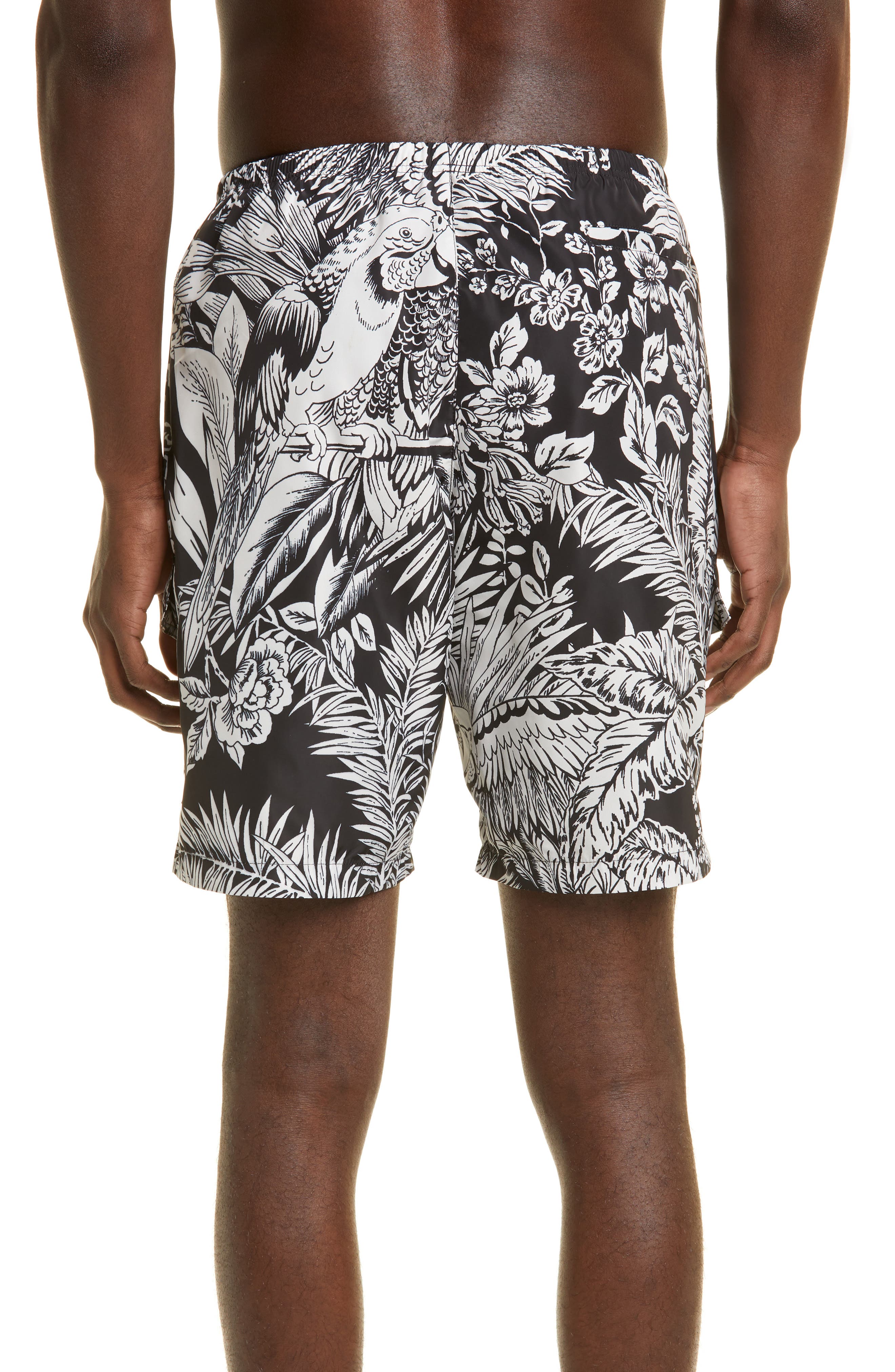 Palm Angels Men's Jungle Parrots Swim 
