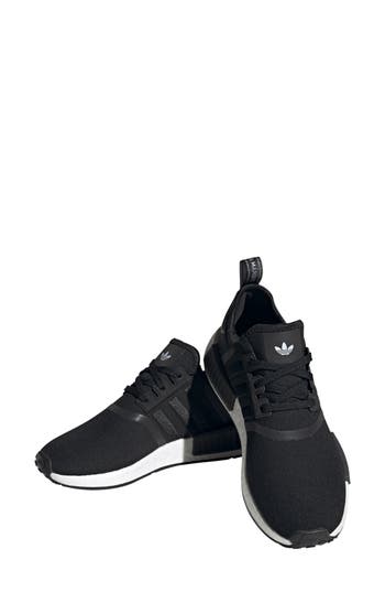 Adidas Originals Adidas Nmd R1 Primeblue Sneaker In Black/white/dawn