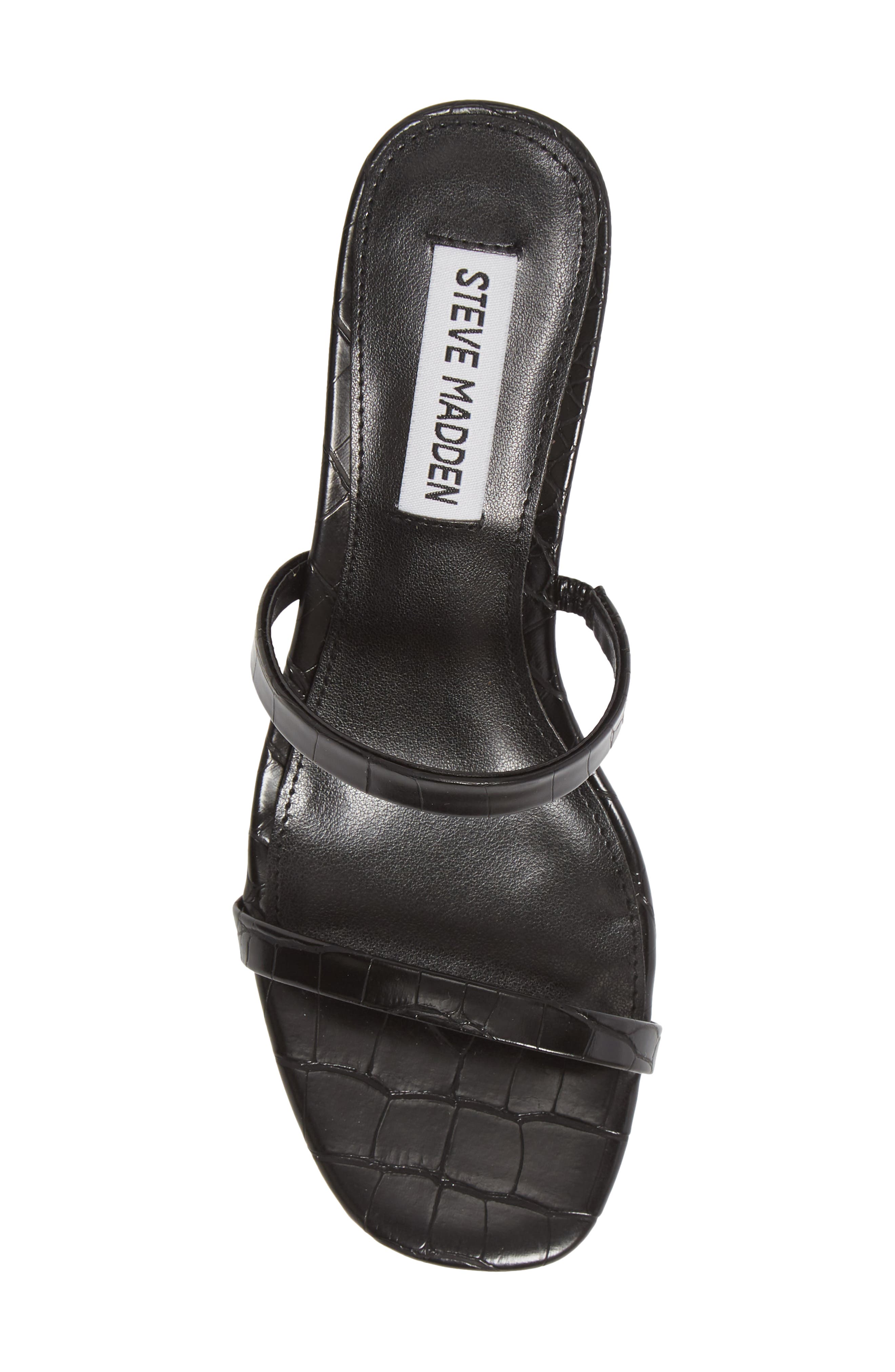 issy block heel slide sandal steve madden