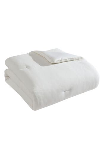 Tahari Rosie Textured 3-piece Comforter Set In White