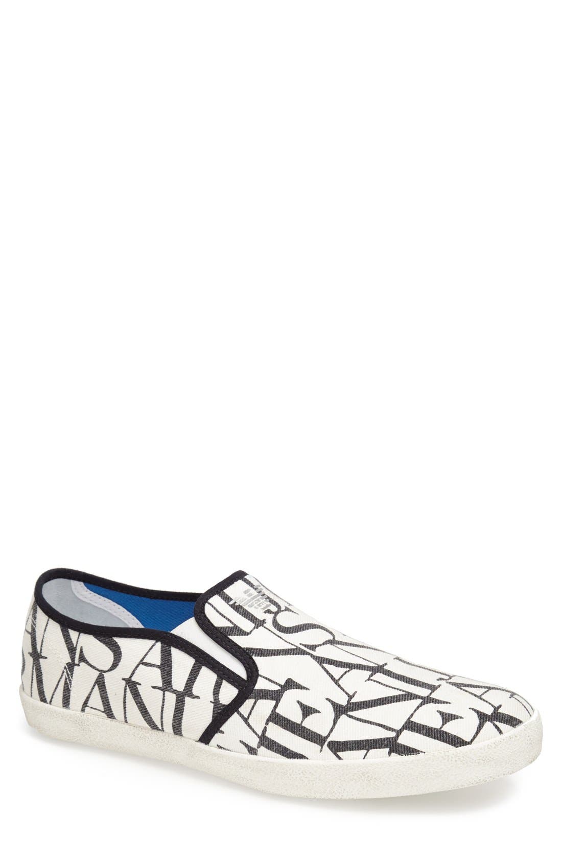 armani canvas shoes