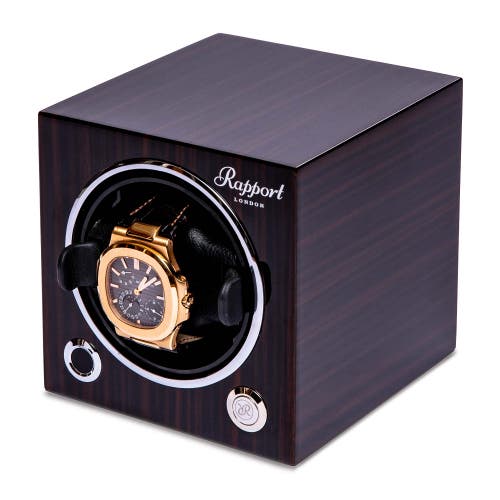Rapport London Evolution Single Watch Winder In Macassar