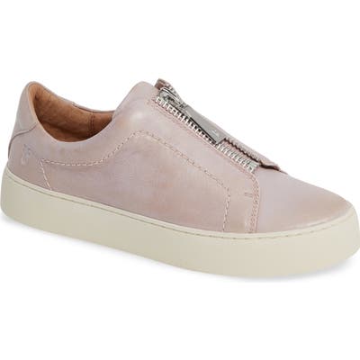 Frye Lena Zip Platform Sneaker- Pink
