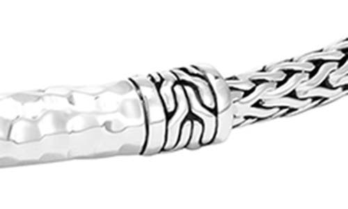 John Hardy Sterling Silver Classic Chain Hammered Bracelet In Silver