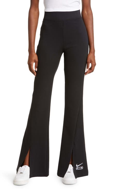Nike Women's Yoga Dri-fit Luxe Flared Pants (plus Size) In Black