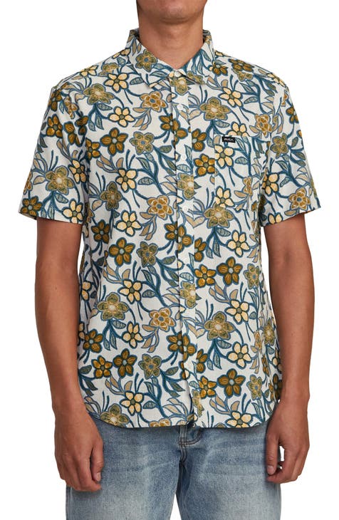 Men's RVCA Button Up Shirts | Nordstrom