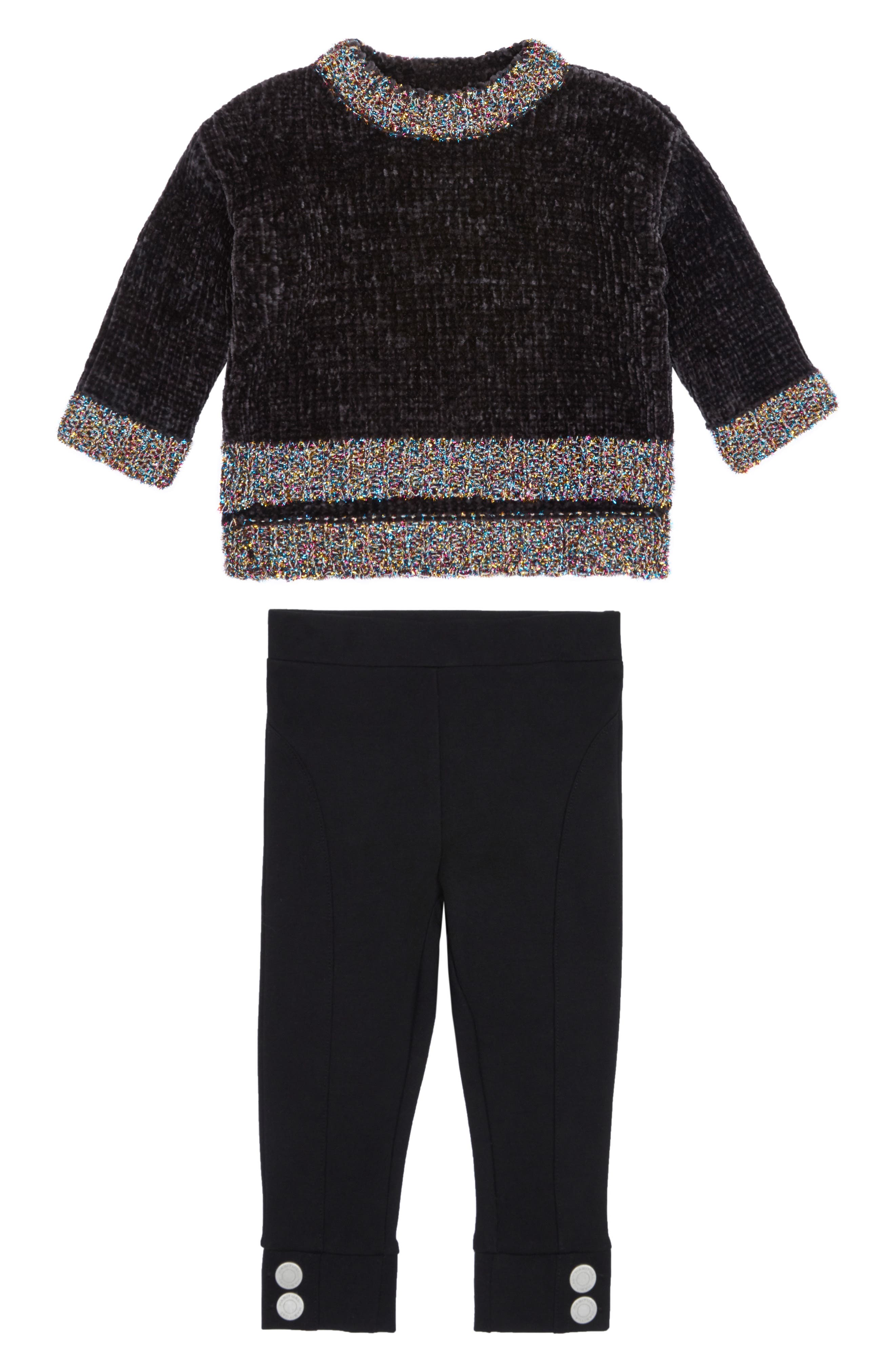 knitted 2 piece set baby girl