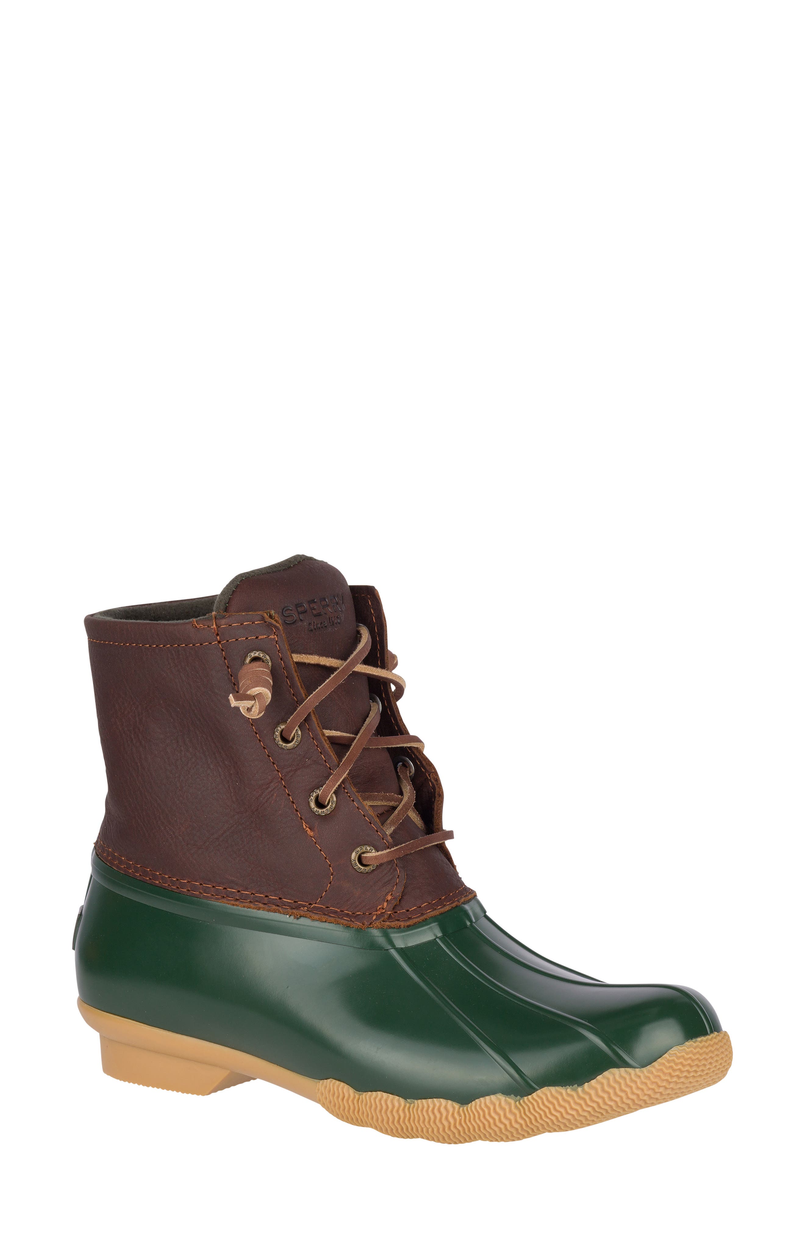 sperry duck boots wedge
