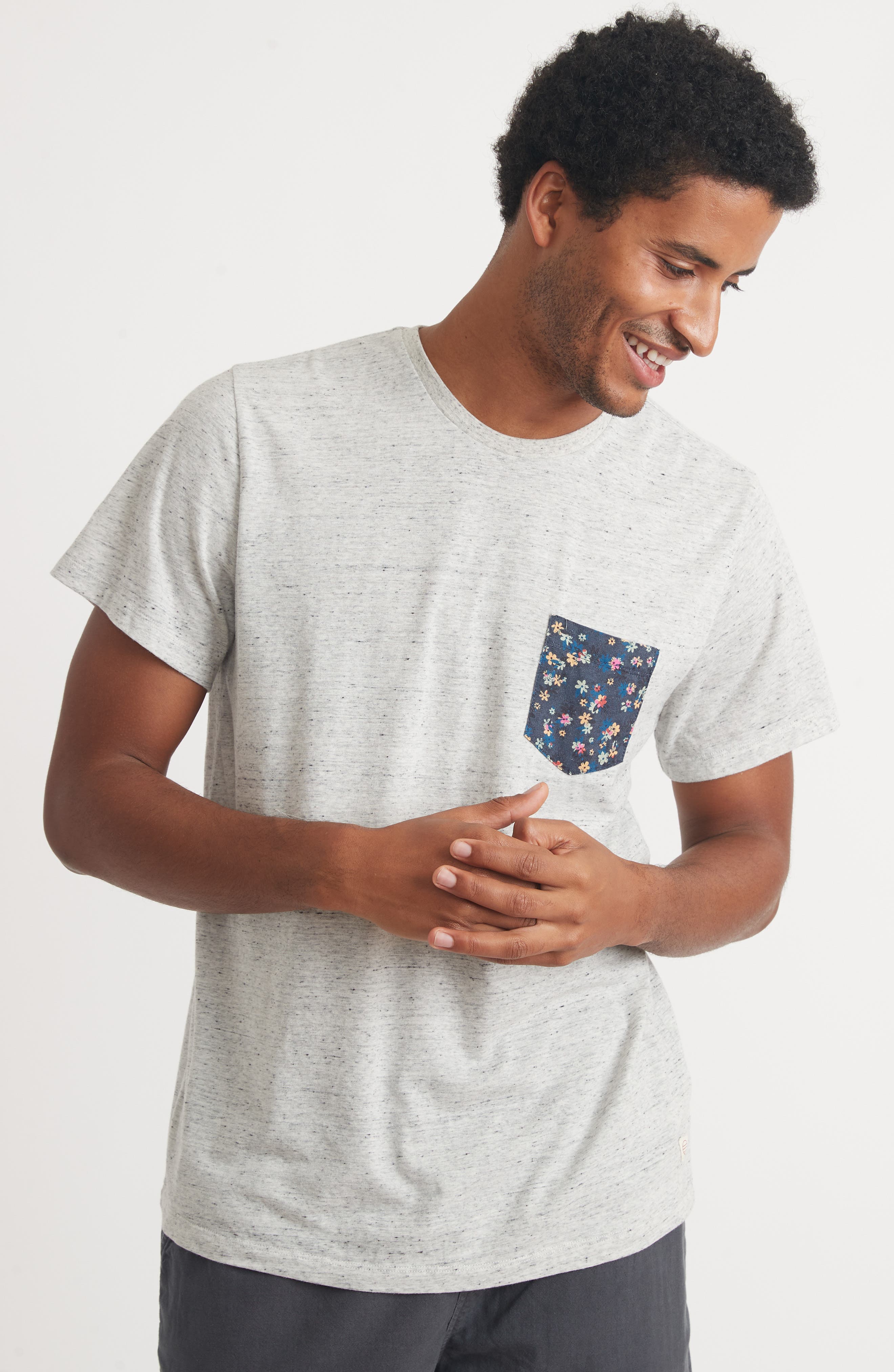 Signature Floral Pocket T-Shirt | Nordstrom