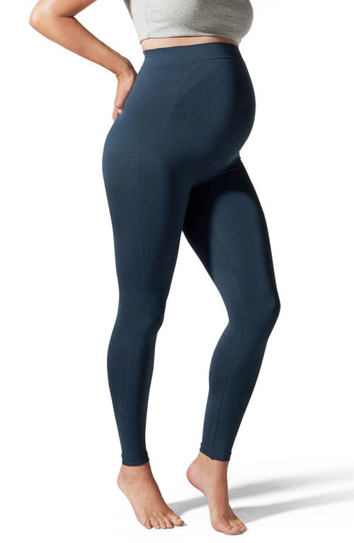 Everyday Maternity Belly Support Leggings in Storm