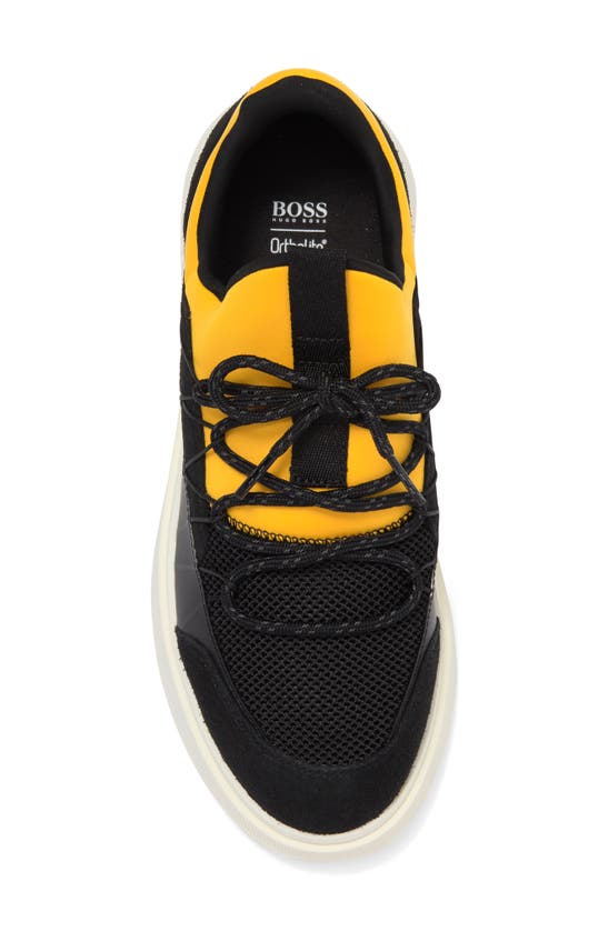 Shop Hugo Boss Bulton Running Shoe In Open Yellow