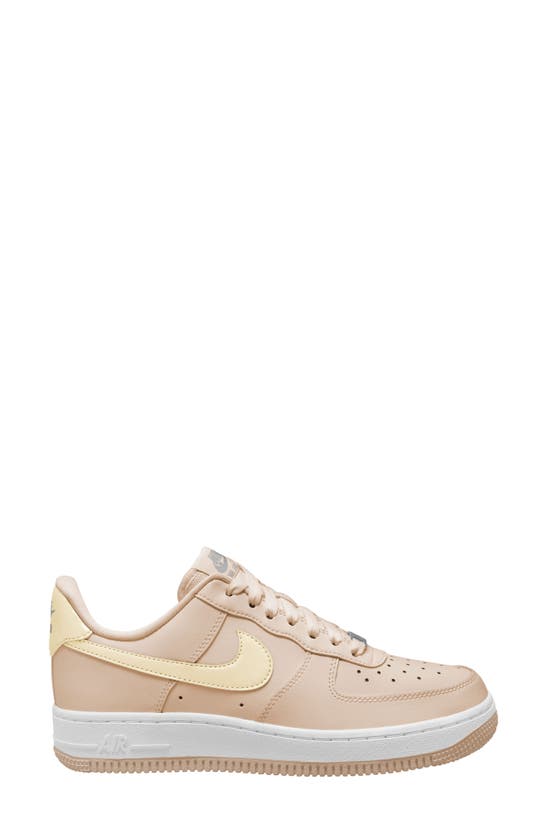 Nike Air Force 1 '07 Sneaker In Sand/ Coconut/ Grey