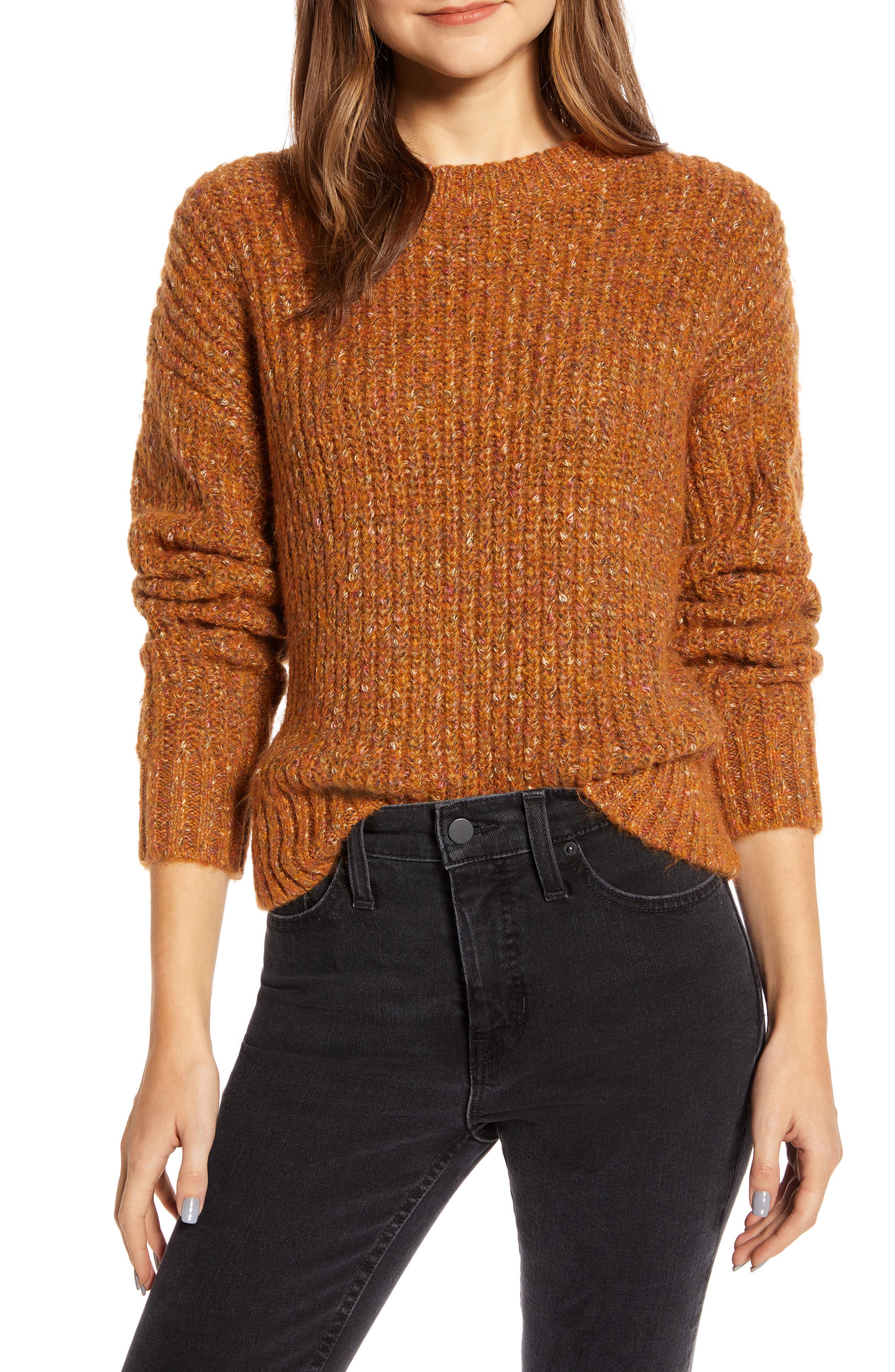 nordstrom something navy sweater