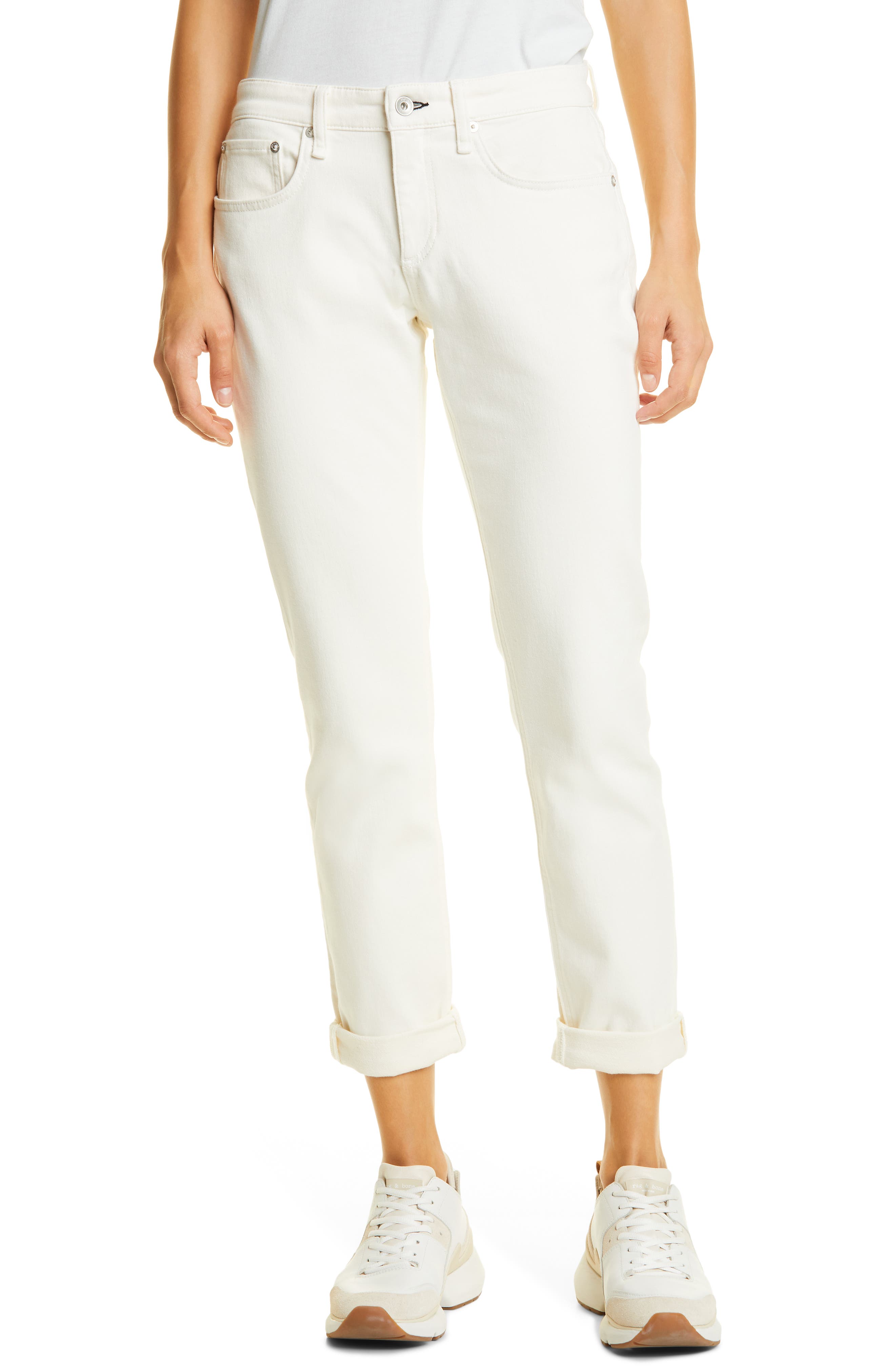 rag and bone dre white jeans