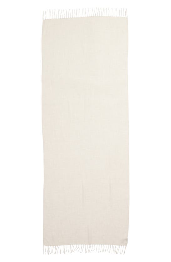 NORDSTROM NORDSTROM TISSUE WEIGHT WOOL & CASHMERE SCARF 
