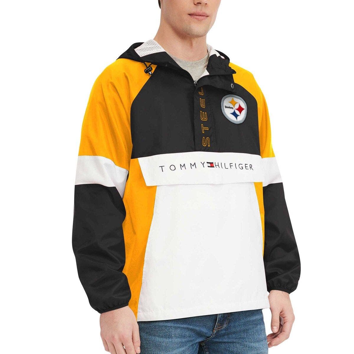 Pittsburgh Steelers Tommy Hilfiger Women's Staci Half-Zip Hoodie