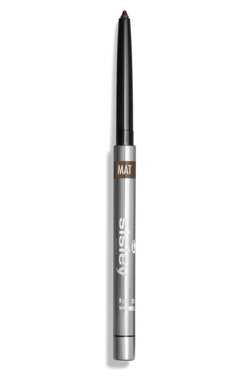 Sisley Paris Phyto-Khol Star Matte Eyeliner Pencil in 6 Matte Chestnut at Nordstrom