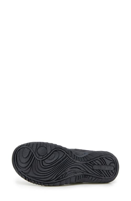 Jbu Ginger Faux Fur Lined Clog In Black