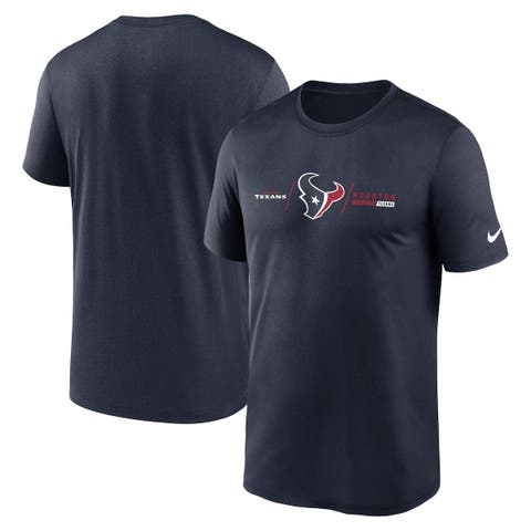 G-III 4Her by Carl Banks Houston Texans Post Season Long Sleeve V-neck T- shirt At Nordstrom in Blue