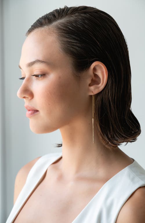 Albisia Bar U Threaders In 14k Gold Filled