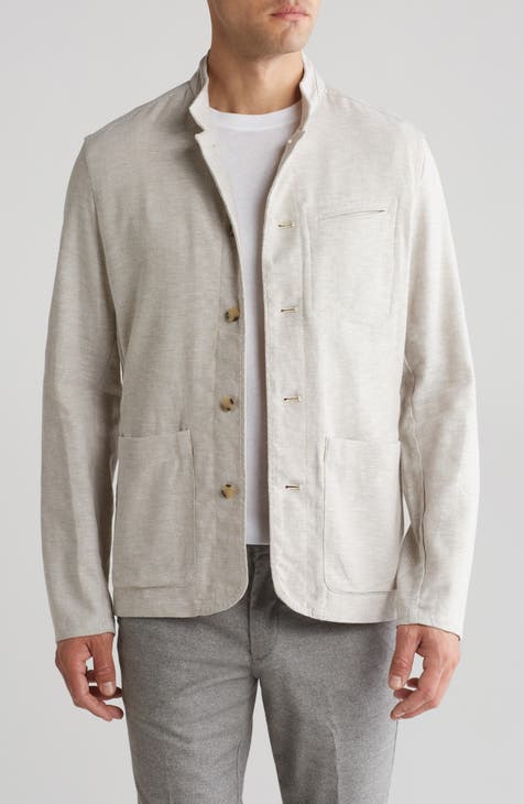 Linen & Cotton Field Jacket