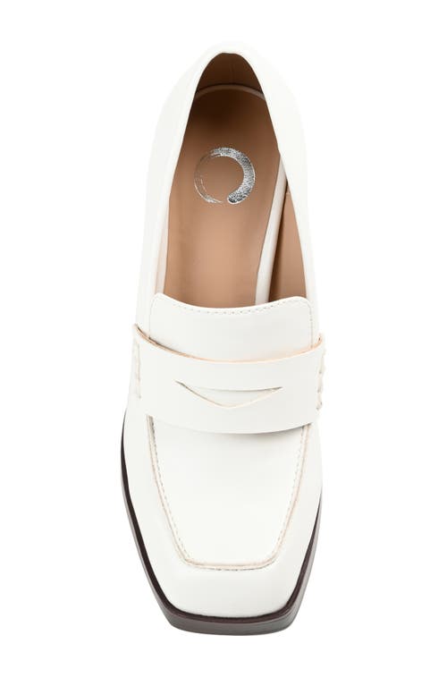 Shop Journee Collection Ezzey Pump In White