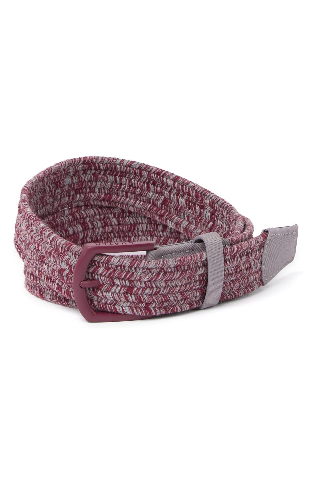 Cuater By Travis Mathew Cuater By Travismathew Belt In Heather Tawny Port