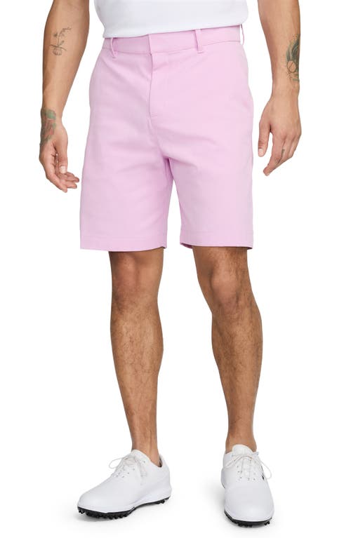 Nike Golf Dri-fit 8-inch Water Repellent Chino Golf Shorts In Pink