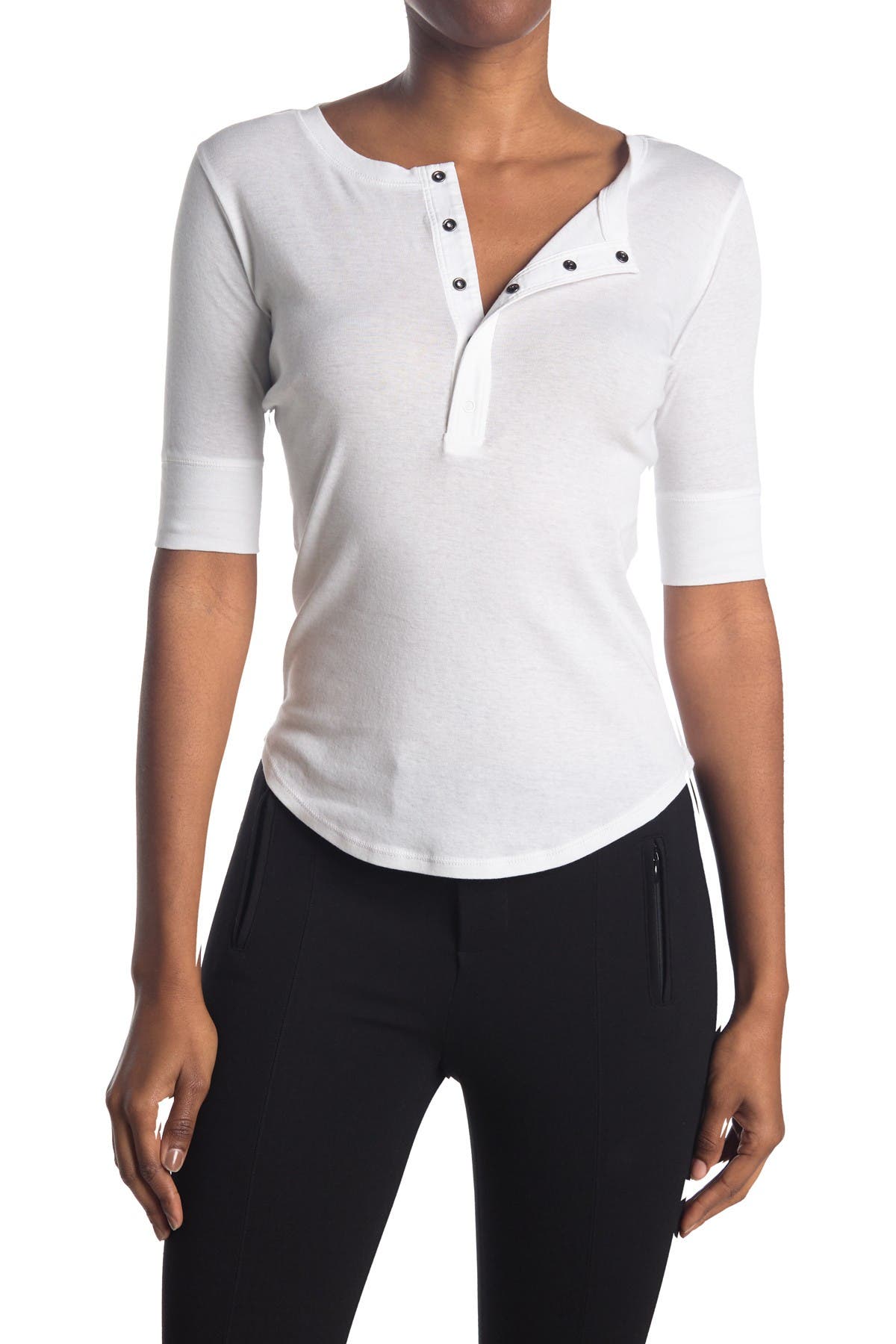 Vince Elbow Sleeve Henley Nordstrom Rack